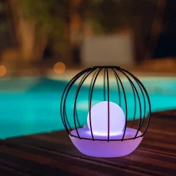 Balise solaire EZIlight Solar deco ball Pack de 4 lampes