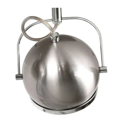 Ball Concrete Plafonnier Incl. 4xLED GU10 5W Béton Gris/Métal Satiné