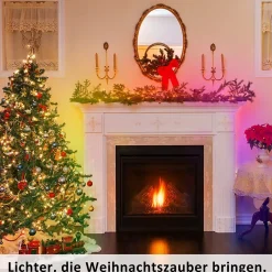 Bande LED NETTLIFE RGB réglable avec application de télécommande Bande LED