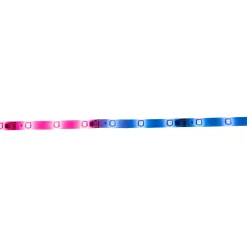 Bande LED numérique d'intérieur 5m, en plastique, multicolore, LED intégrée