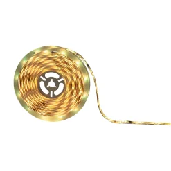 Bande LED numérique d'intérieur 5m, en plastique, multicolore, LED intégrée