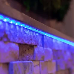 Bande LED numérique d'intérieur 5m, en plastique, multicolore, LED intégrée