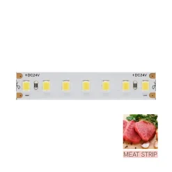 Bande LED pour éclairer le comptoir de viande Bobine de 5 m 14,4 W/M 85LM/W IP20 3700 K