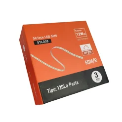 Bande LED Pro 50m intérieur - Lumière naturelle 4000K, 24V, 1375 lm/m, IP20, coupe 1,8 mm