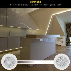 Bande LED RGB d'intérieur avec scénario lumineux L : 5 m