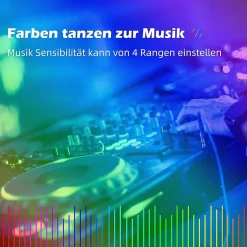 Bande LED RGB 15M avec télécommande et application - ZMH