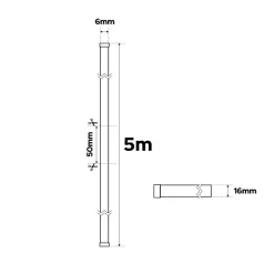 Bande LED RGB néon 12 V 10 W/m 200 lm/m IP65 avec contrôleur alimentation et télécommande rouleau 5 m DIGITAL-5 HOROZ