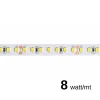 Bande LED 8W/MT 24V 1093 lm/m 3000K Bobine de 5 mètres IP20
