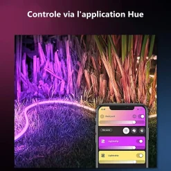 Bande lumineuse extérieur Philips Hue IP67 1490lm 5m