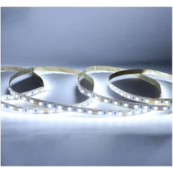 Bandeau LED 5m - 6000K Blanc Jour - 60 LED/m - 9W/m - IP54 - Silicone - 24V