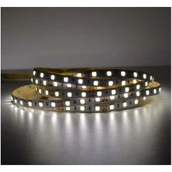 Bandeau LED 5m 3000K Blanc Chaud 60 LED/m IP54 Silicone 12V