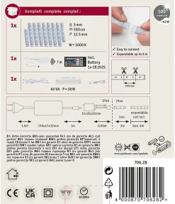 Bandeau MaxLED 500 - couleur variable - éclairage indirect Paulmann 300 cm