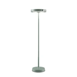 Barbell Solar RF - Lampadaire LED solaire rechargeable 65W - Lampadaire d'extérieur, 3 hauteurs 156-113-70 cm, Sauge