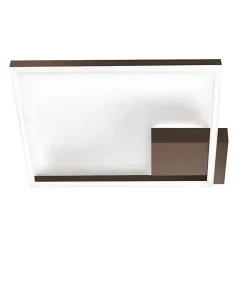 BARD plafonnier led moderne 39W corten 3394-61-361 Fabas Luce