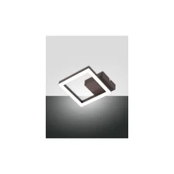 BARD plafonnier LED moderne 11W Corten 3394-24-361 Fabas Luce