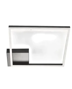 BARD plafonnier led moderne 39W noir 3394-61-101 Fabas Luce