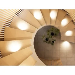 Beneito & Faure - Spot mural encastré LED Artis Sq 4,5W - Spot mural carré IP66 avec interrupteur 2700 K/3200 K/4000K