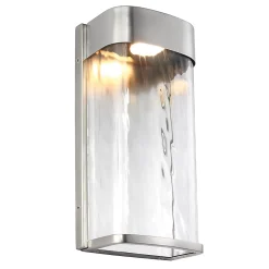 Bennie Grande applique murale LED 1 lumière - Acier peint brossé