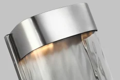 Bennie Grande applique murale LED 1 lumière - Acier peint brossé