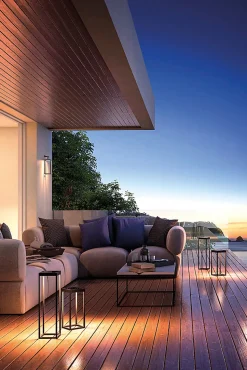 Bientôt lanterne solaire LED anthracite 2,2w IP54 h. 52,5 cm