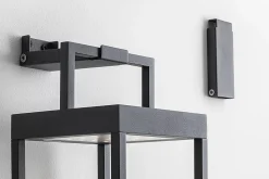 Bientôt lanterne solaire LED anthracite 2,2w IP54 h. 52,5 cm