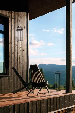 Bientôt lanterne solaire LED anthracite 2,2w IP54 h. 32,5 cm