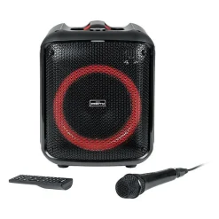 BIGBEN PARTYBTHPMAX - Enceinte lumineuse sans fil - Bluetooth 5.3 - 200W - USB, SD, Aux-In - Micro filaire (idéal Karaoké)