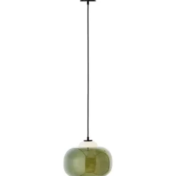 BLOP Suspension vert, verre/métal, E27 60W ampoule non incluse