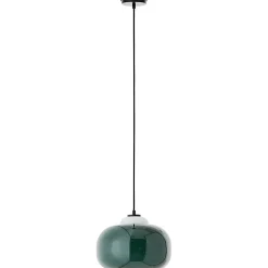 BLOP Suspension vert, verre/métal, E27 60W ampoule non incluse