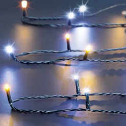 Boa lumineux extérieur 10m 500 led blanc froid/chaud + transfo - feeric lights & christmas