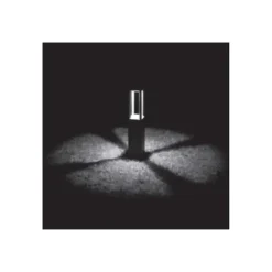 Borne d'éclairage LED de jardin HT:70CM 13W 3000K blanc chaud IP65 ASLO