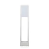 Borne de Jardin Design Blanche 10W LED Samsung IP65 - Blanc Neutre 4000K - 5500K - SILAMP