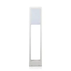Borne de Jardin Design Blanche 10W LED Samsung IP65 - Blanc Neutre 4000K - 5500K - SILAMP