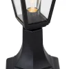 Borne d'extérieur classique noire 44 cm IP44 - Capital