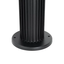 Borne d'extérieur design noire 50 cm IP44 - Boris