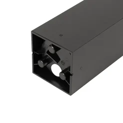 Borne d'extérieur moderne noire 60 cm IP44 - Nicole