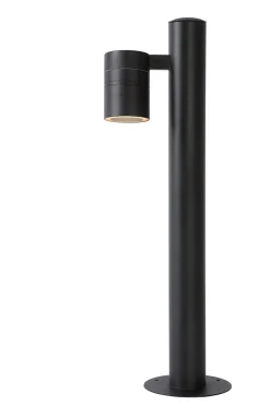 Borne extérieur ARNE-LED en acier avec 1xGU10 - Noir - Lucide