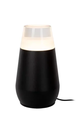 Borne extérieur OPUS en aluminium avec LED intégré - Noir - Lucide