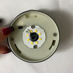 Borne extérieur solaire Orion Lumihome IP44 70/150lm l.7,6 x H.50 x P.9,8 cm