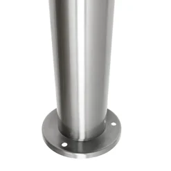 Borne Extérieure 60cm 220V IP65 ARGENT pour Ampoule E27 (Pack de 6) - SILAMP