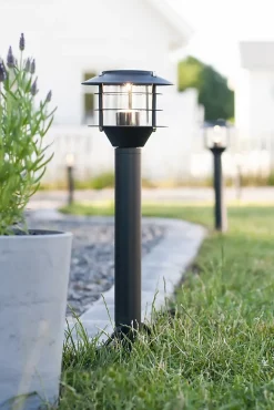 Borne extérieure LED, 3W, 45,5 cm, IP44, noir - Markslöjd - GARDEN 24