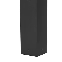 Borne extérieure moderne noire 90 cm IP44 - Nicole