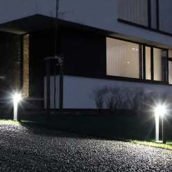 Borne extérieure orientable Seto Indigo - 10W - 4000K - 970Lm - IP65 - Anthracite