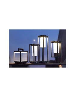 Borne Led extérieure solaire 50 cm - Deko Light - Samas 500