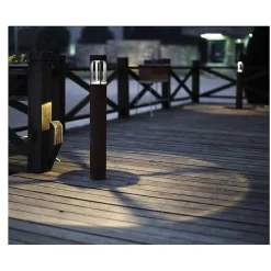 Borne LED extérieure Stella Indigo - 7W - 4000K - IP54 - Anthracite