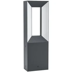 Borne LED Riforano noir IP44 550lm Eglo