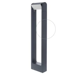 Borne lumineuse BENS P Indigo - 6W - 3000K - IP54 - Anthracite