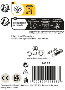 Borne lumineuse LED Kimu favorable aux insectes IP44 cylindrique 822mm 2200K 7,8W 500lm 230V 70 Anthracite Aluminium