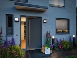 Borne lumineuse LED Padea Détecteur crépusculaire Détecteur de mouvement crépusculaire (IR) résistant à l'eau de mer IP44 847mm 30