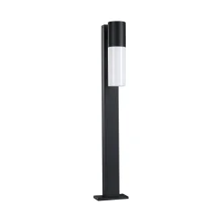Borne lumineuse Tralia IP44 650mm max. 10W 230V Anthracite E27 Aluminium